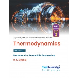 Thermodynamics Sem 3 Mechanical Engineering Techknowledge