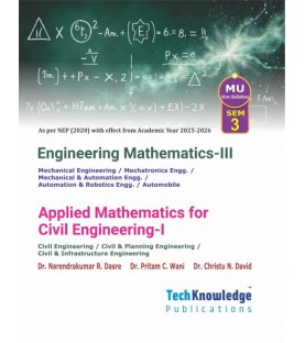 Engineering Mathematics -III Sem 3 Mechanical Engineering Techknowledge | Mumbai University | NEP 2020