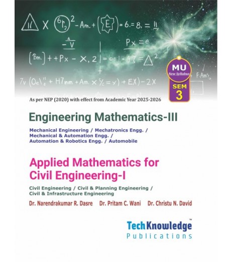 Engineering Mathematics -III Sem 3 Mechanical Engineering Techknowledge | Mumbai University | NEP 2020