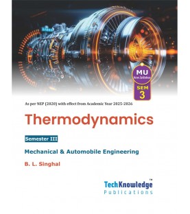 Thermodynamics Sem 3 Mechanical Engineering Techknowledge Publication | Mumbai University 