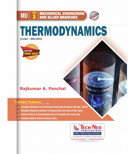 Thermodynamics Sem 3 Mechanical Engineering TechNeo Publication | Mumbai University