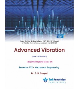 Advanced Vibration Systems Sem 7 Mechanical Engineering | Tech-Knowledge Publication | Mumbai University