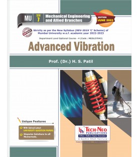 Advanced Vibration Systems Sem 7 Mechanical Engineering | TechNeo Publication | Mumbai University