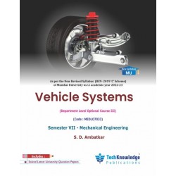 Vehicle Systems Sem 7 Mechanical Engineering |