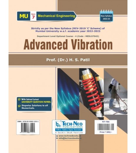 Advanced Vibration Systems Sem 7 Mechanical Engineering | TechNeo Publication | Mumbai University