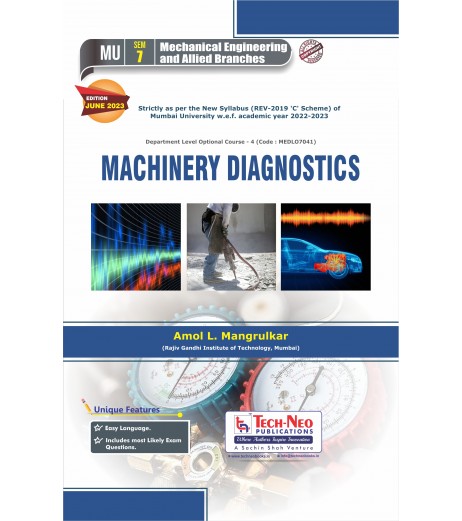 Machinery Diagnostics Sem 7 Mechanical Engineering | TechNeo Publication | Mumbai University