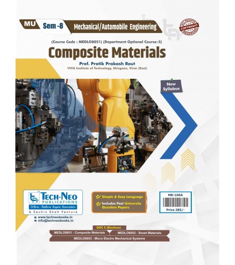 Composite Materials Final year Sem 8 Mechanical  Engg Techneo Publication