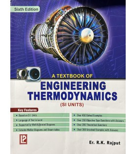 A Textbook of Engineering Thermodynamics by R. K. Rajput |  Laxmi Publication 