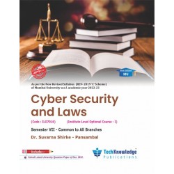 Cyber Security and Laws Sem 7  Techknowledge Publication |