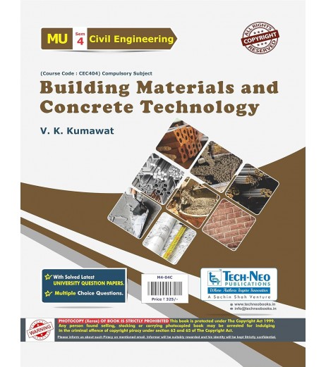Building Material and Construction Technology Sem IV Civil Engg TechNeo Publication Sem 4 Civil Engg - SchoolChamp.net