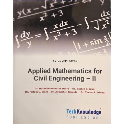 Applied Mathematics For Civil Engineering-II  Sem 4 