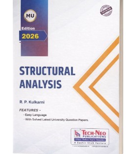 Structural Analysis Sem 4 Civil Engg TechNeo Publication | Mumbai University | NEP 2020