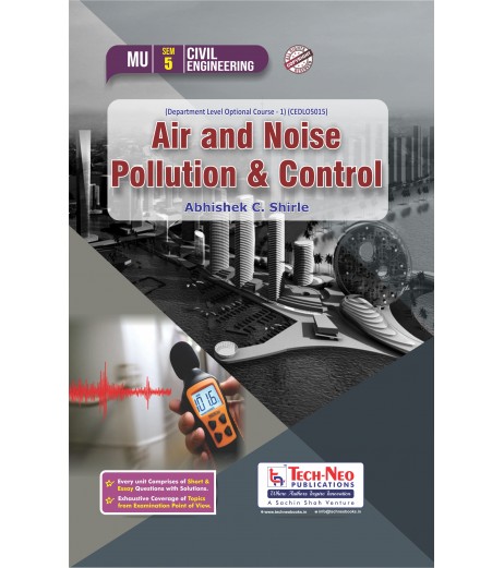 Air and Noise Pollution & Control Sem 5 Civil Engg Techneo Publication Mumbai University