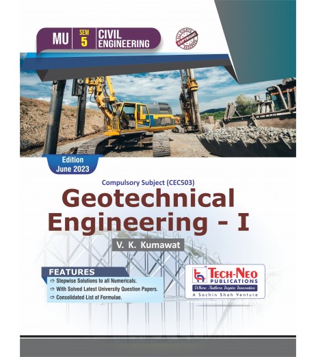 Geotechnical Engineering-1 Sem 5 Civil Engg Techneo Publication Mumbai University