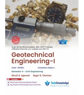 Geotechnical Engineering-I Sem 5 Civil Engg Techknowledge Publication Mumbai University 