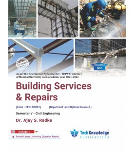 Building Services And Repairs Sem 5 Civil Engg Techknowledge Publication Mumbai University 