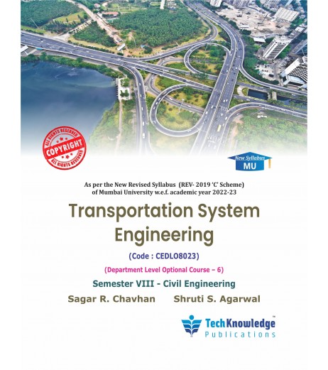 Transportation System Engineering Sem 8 Civil Engineering Techknowledge Publication | Mumbai University
