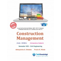 Construction Management Sem 8 Civil Engineering