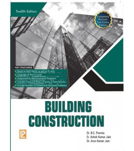 Building Construction by  Dr. B. C. Punmia Laxmi Publication | Latest Edition