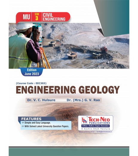 Engineering Geology Sem 3 Civil Engg Tech-Neo Publication | Mumbai University