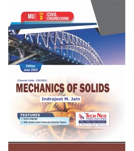 Mechanics of Solids Sem 3 Civil Engg Tech-Neo Publication | Mumbai University 