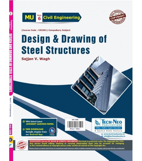 Design and Drawing of Steel Structures Sem 6 Civil Engg TechNeo Publication | Mumbai University