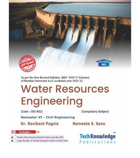 Water Resources Engineering Sem 6 Civil Engg TechKnowledge Publication | Mumbai University