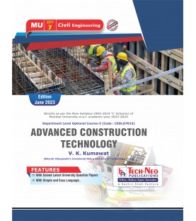 Advanced Concrete Technology  Sem 7 Civil Engineering Tech-Neo Publication | Mumbai University