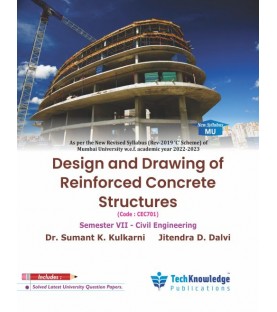 Design and Drawing of Reinforced Concrete Structures Sem 7 Civil Engineering Techknowledge Publication | Mumbai University