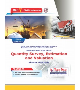 Quantity Survey Estimation and Valuation Sem 7 Civil Engineering Tech-Neo Publication | Mumbai University