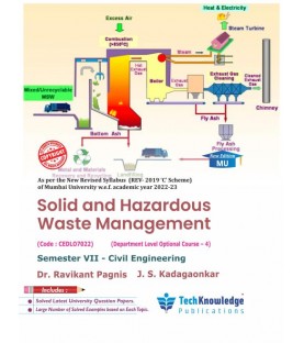 Solid and Hazardous Waste Management Sem 7 Civil Engineering Techknowledge Publication | Mumbai University