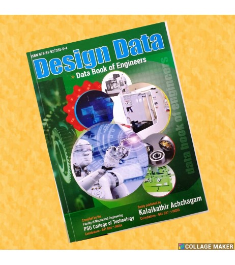 Design Data Handbook - Data Book of Engineers By Kalaikathir Achchagam | PSG College of Technology Coimbtore