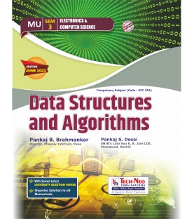 Data Structures and Algorithms Sem 3 E&CS Engineering | Techneo Publication | Mumbai University
