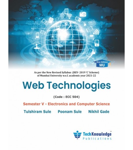 Web Technologies Sem 5 E&CS Engineering | Techknowledge Publication | Mumbai University