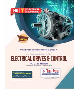 Electrical Drives & Control Sem 7 Electrical Engineering | Tech-Neo Publication | Mumbai University