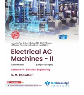 Electrical AC Machine-II  Sem 5 Electrical Engineering | Tech-knowledge Publication | Mumbai University