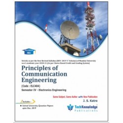Principles of Communication Engineering  Second year Sem IV