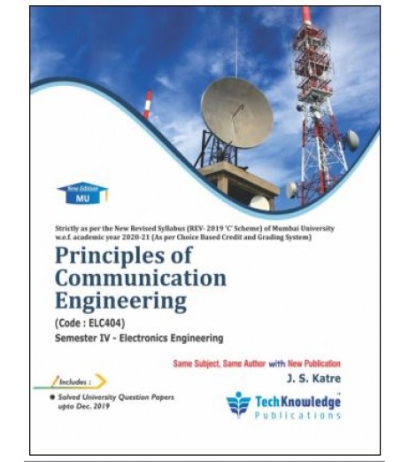 Principles of Communication Engineering  Second year Sem IV Electronics Engg Techknowledge Publication Sem 4 Electronics Engg - SchoolChamp.net