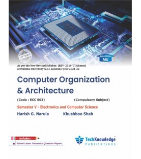 Computer Organization and Architecture Sem 5 E&CS Engineering Engineering | Techknowledge Publication | Mumbai University