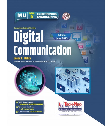 Digital Communication Sem 5 Electronics Engineering | Techneo Publication | Mumbai University