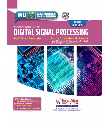 Digital Signal Processing Sem 5 Electronics Engineering | Techneo Publication | Mumbai University
