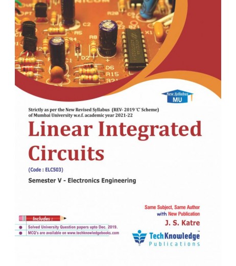 Linear Integrated Circuits Sem 5 Electronics Engineering | Techknowledge Publication | Mumbai University