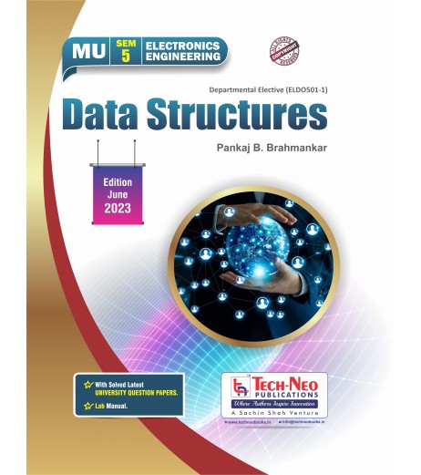 Data Structures Sem 5 Electronics Engineering | Techneo Publication | Mumbai University