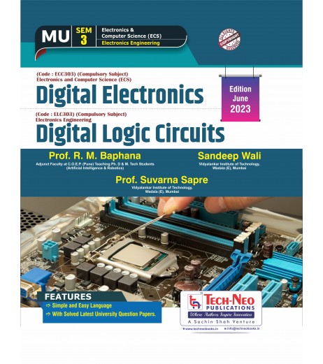 Digital Logic Circuits  Sem 3 Electronics Engineering | Techneo Publication | Mumbai University