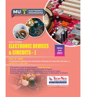 Electronic Devices & Circuits I Sem 3 Electronics Engineering | Techneo Publication | Mumbai University
