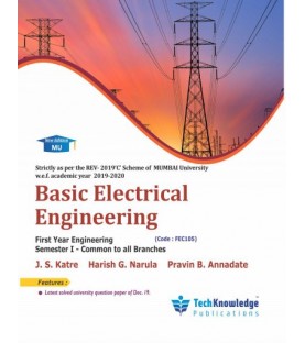 Basic Electrical Engineering  First Year  Sem 1 Techknowledge Publication