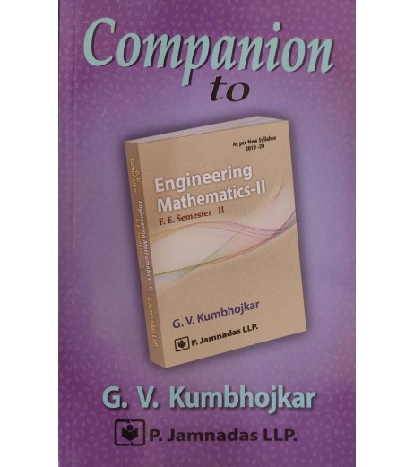 Companion To Engineering Mathematics 2 kumbhojkar First year Sem 2 First year Sem 2 (Common) - SchoolChamp.net