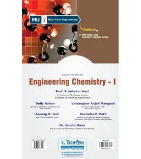 Engineering Chemistry 1 First Year  Sem 1 TechNeo Publication