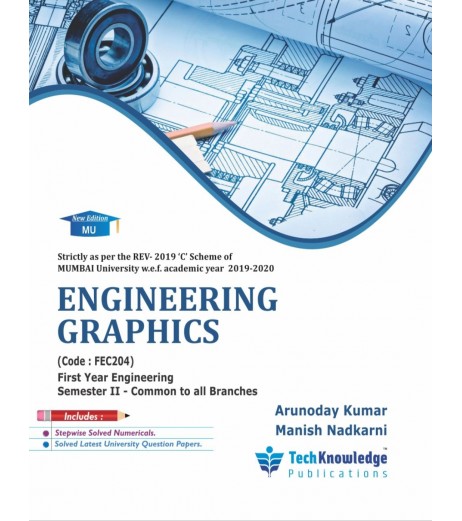 Engineering Graphics First Year Sem II Engineering Techknowledge publication First year Sem 2 (Common) - SchoolChamp.net