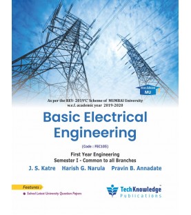 Basic Electrical Engineering  First Year  Sem 1 Techknowledge Publication